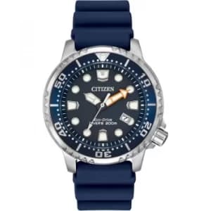 Image of Mens Citizen Eco-drive Promaster Divers Stainless Steel Watch