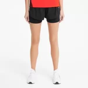 Image of 2-in-1 Running Shorts with Integrated Cycle Shorts