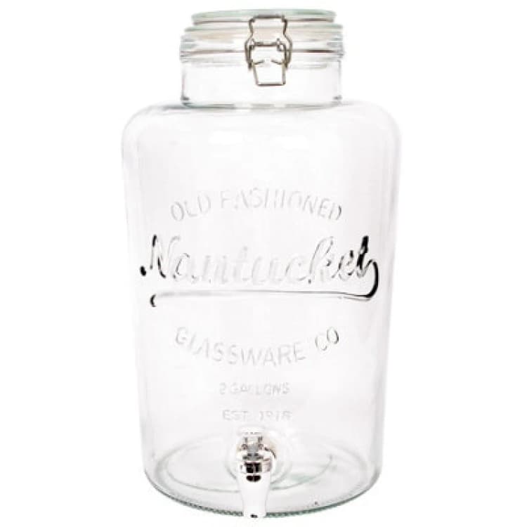 Image of Rink Drink Glass Drinks Dispenser With Tap - 8.7L