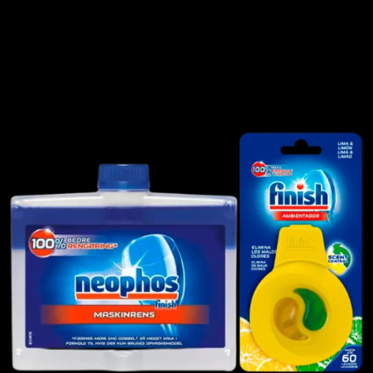 Image of Finish Machine Cleaner with free Air Freshener - 250ml S0574775