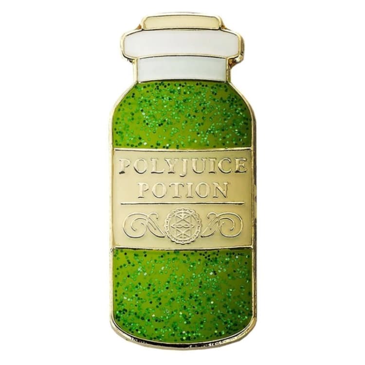 Image of Harry Potter Polyjuice Badge Bright Green