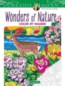 Image of Creative Haven Wonders of Nature Color by Number