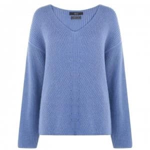 Image of SET V Neck Jumper - 5272 Blue