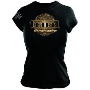 Image of Tool - Eye Geo Glow Ladies Large T-Shirt - Black