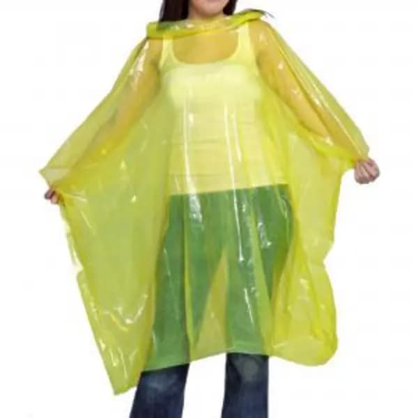 Image of Waterproof Rain Poncho Assorted Colours BESWWRPYCT