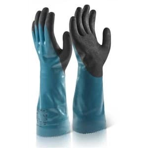 Image of BFlex XLarge Chemical Gloves Blue