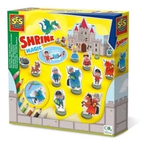 Image of SES CREATIVE Childrens Magic Shrink Film Knight's Castle Set