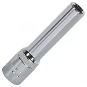 Image of Sealey SP14055D Walldrive Socket 5.5mm Deep 1/4"sq Drive Fully Po...