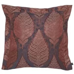 Image of Prestigious Textiles Treasure Polyester Filled Cushion Viscose Cotton Tigers Eye