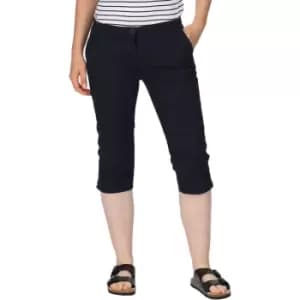 Image of Regatta Womens Bayla 3/4 Capri Chino Shorts 8 - Waist 25' (63cm)