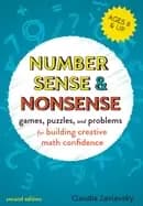 Image of number sense and nonsense games puzzles and problems for building creative