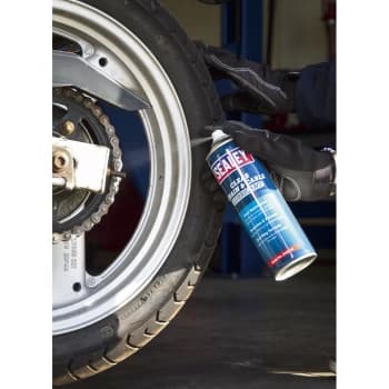 Image of Sealey SCS017 Chain & Cable Clear Lubricant 500ml Pack of 6
