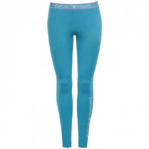 Image of Emporio Armani Logo Band Leggings Green Size L Women