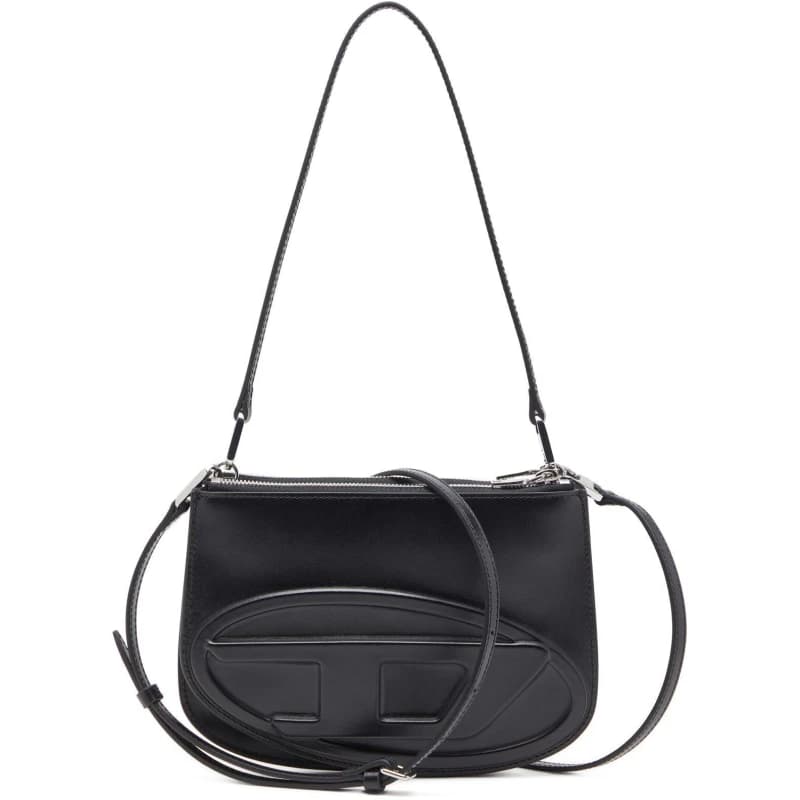 Image of Diesel 1DR Twin Shoulder Bag Black female One Size