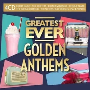 Image of Greatest Ever Golden Anthems by Various Artists CD Album