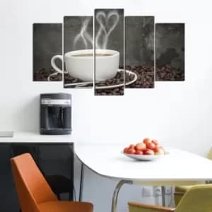 Image of 5MF-43 Multicolor Decorative MDF Painting (5 Pieces)