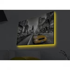 Image of 4570MDACT-004 Multicolor Decorative LED Lighted Canvas Painting