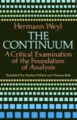 Image of continuum a critical examination of the foundation of analysis