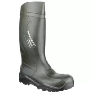 Image of Purofort+ Full Safety Wellington Green Size 6