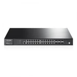 Image of TP LINK T3700G-28TQ JetStream 28-Port Gigabit Stackable L3 Managed