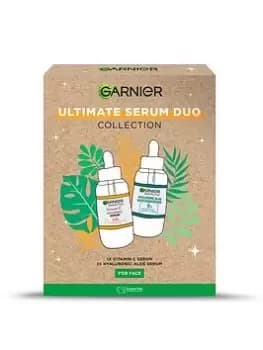Image of Garnier Garnier's Ultimate Serum Duo Collection for Face, One Colour, Women