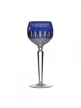 Image of Waterford Clarendon cobalt hock glass set of 2