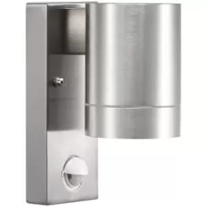 Image of Tin Maxi Sensor Outdoor Down Wall Lamp Aluminium, GU10, IP54