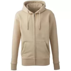 Image of Anthem Mens Organic Full Zip Hoodie (S) (Desert Sand)