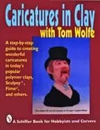 Image of caricatures in clay with tom wolfe