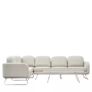 Image of Gallery Direct Flueri Corner Lounge Set Linen