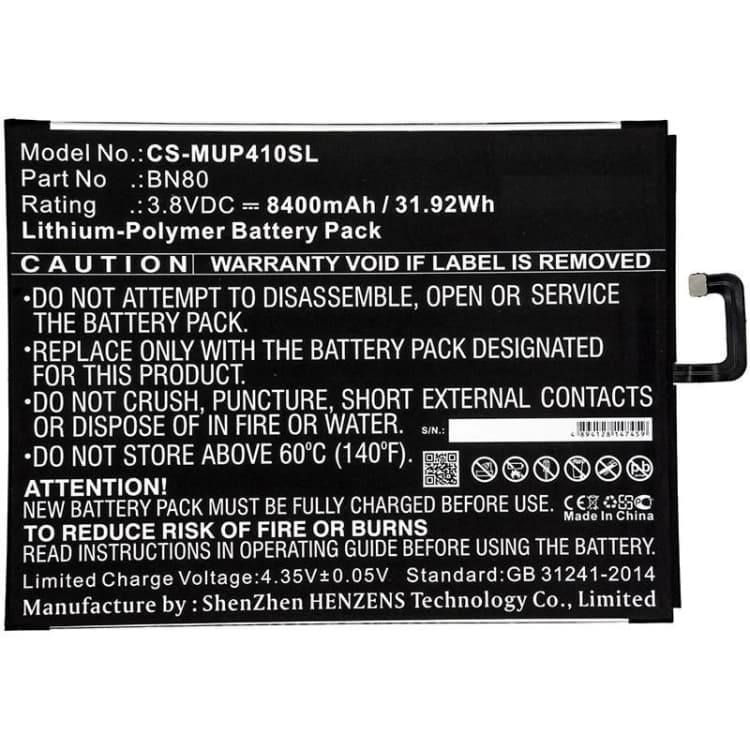 Image of CoreParts MBXTAB-BA143 tablet spare part/accessory