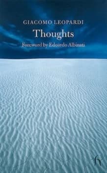 Image of Thoughts by Giacomo Leopardi Book