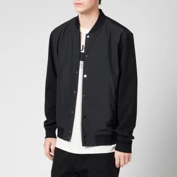 Image of Hugo Boss Dojito Zip Through Bomber Jacket Black Size S Men
