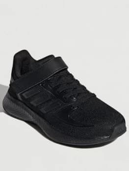 Image of adidas Runfalcon 2.0 Childrens - Black Black, Size 1