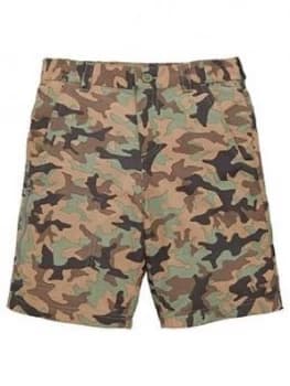 Image of Columbia Boys Silver Ridge Shorts - Camo