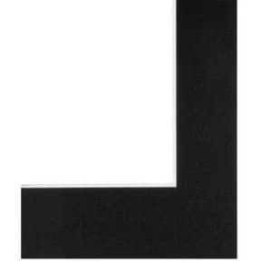 Image of Hama Premium Passe-Partout, deep-black, 30 x 40/20 x 30 cm