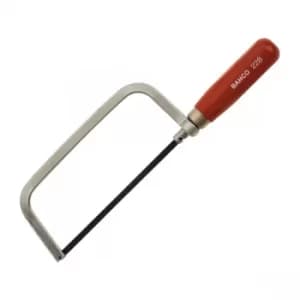 Image of Bahco 228 Junior Hacksaw 150mm Wooden Handle