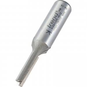 Image of Trend Professional Two Flute Straight Router Cutter 6.3mm 25mm 1/2"