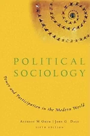 Image of political sociology power and participation in the modern world