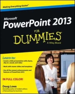 Image of PowerPoint 2013 for dummies by Doug Lowe