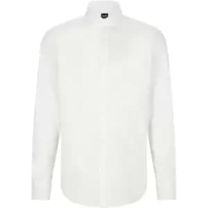 Image of Boss Joe Spread Formal Shirt - Neutral