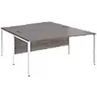 Image of Dams International Wave Desk MB16WBWHGO 1,600 x 2,000 x 725 mm