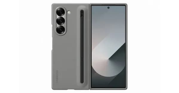 Image of Samsung Fold6 S Pen Phone Case - Grey
