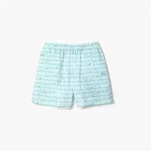 Image of Lacoste Racing Swim Shorts Mens - Green