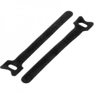 Image of Hook and loop cable tie for bundling Hook and loop pad L x W 210 mm x 16 mm