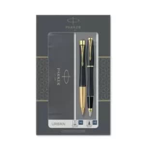Image of Parker 2093381 pen set Black,Gold 2 pc(s)