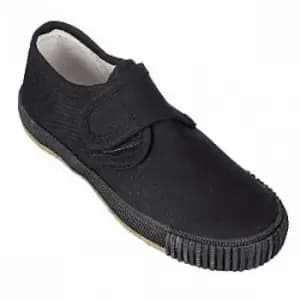 Image of Carta Sport Unisex Adult Plimsolls (7 UK) (Black)