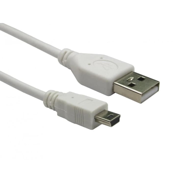 Image of Cables Direct CDL 3M USB 2.0 A-MINIB 5 Pin Wht
