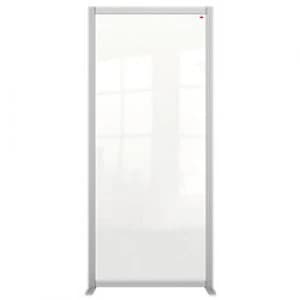 Image of Nobo Premium Plus Modular Protection Room Divider Screen Plexiglass Acrylic Transparent 1800 x 800 x 600 mm