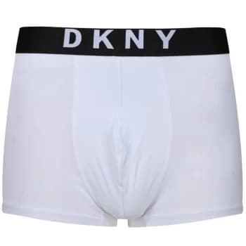 Image of DKNY 3 Pack NY Trunks Mens - White